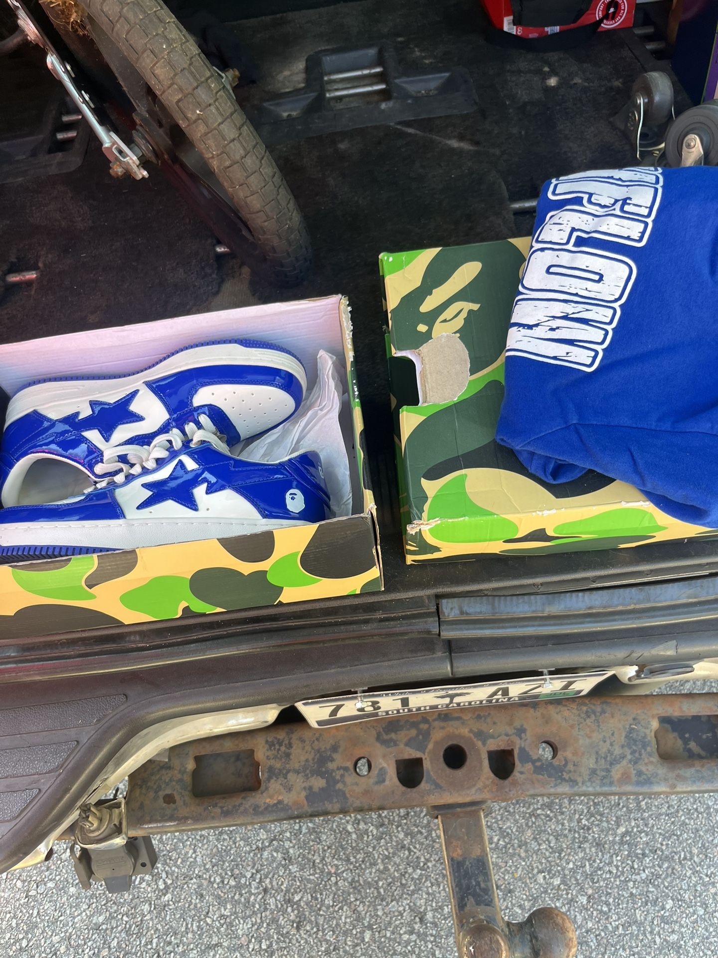 BAPE Shoes & Shirt To Match … Box Included
