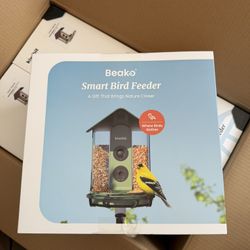 4K Smart Bird Feeder Camera Solar Powered – AI Bird Identification – NEW
