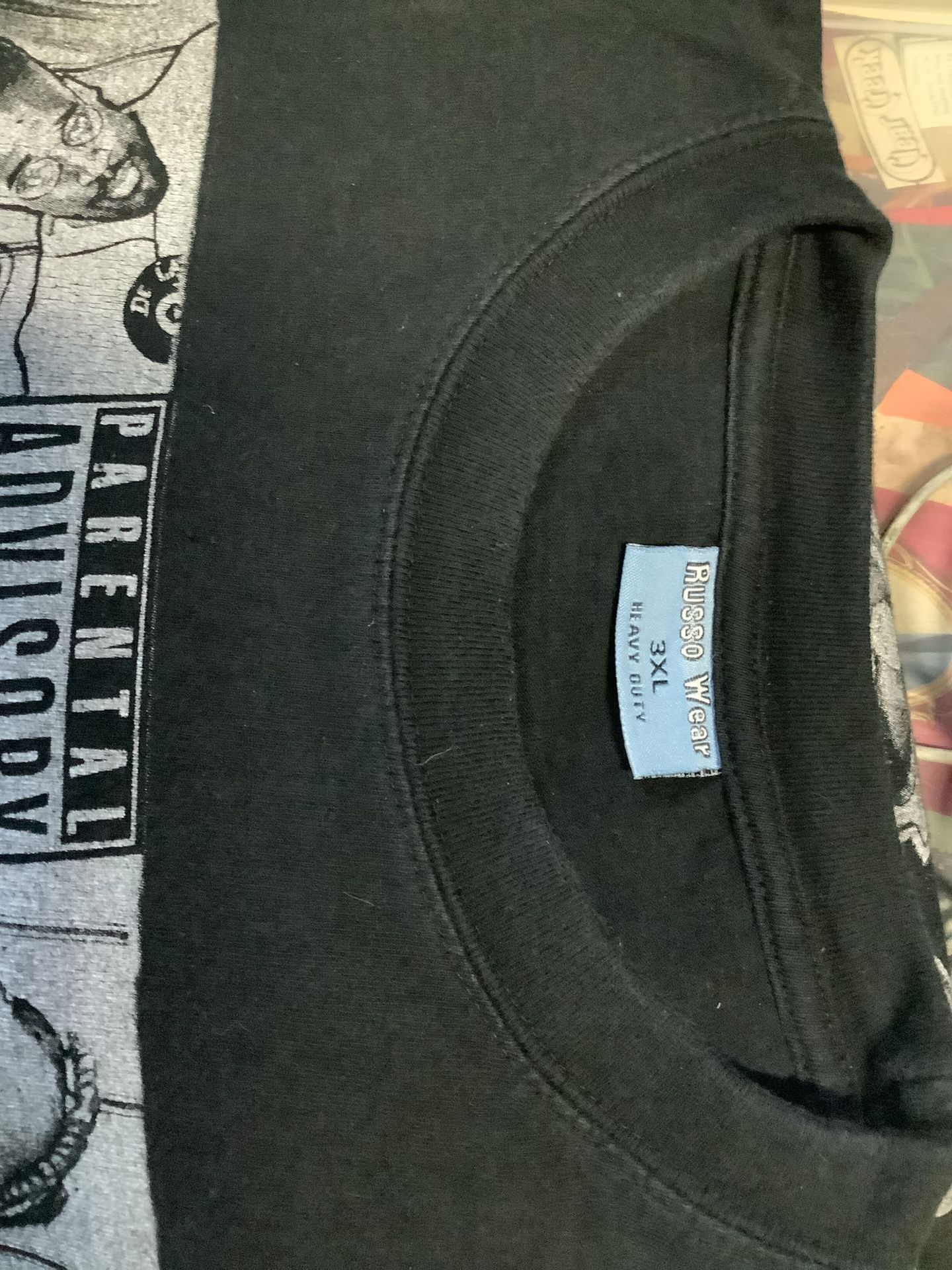 Vintage Legends Of Hip Hop 3XL Russo Wear T Shirt Ghetto Music