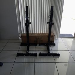 ZenSports Black Steel Squat Rack 