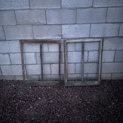 Antique Window Frames