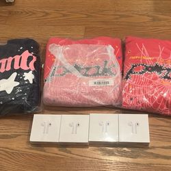 Sp5der Hoodies And Pods