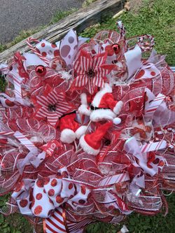 Santa wreath