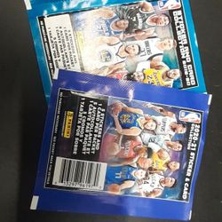 2019-20 & 2020-21 NBA STICKER & CARD COLLECTION PACKS 