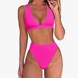 Younique Hot Pink Bikini Size XS