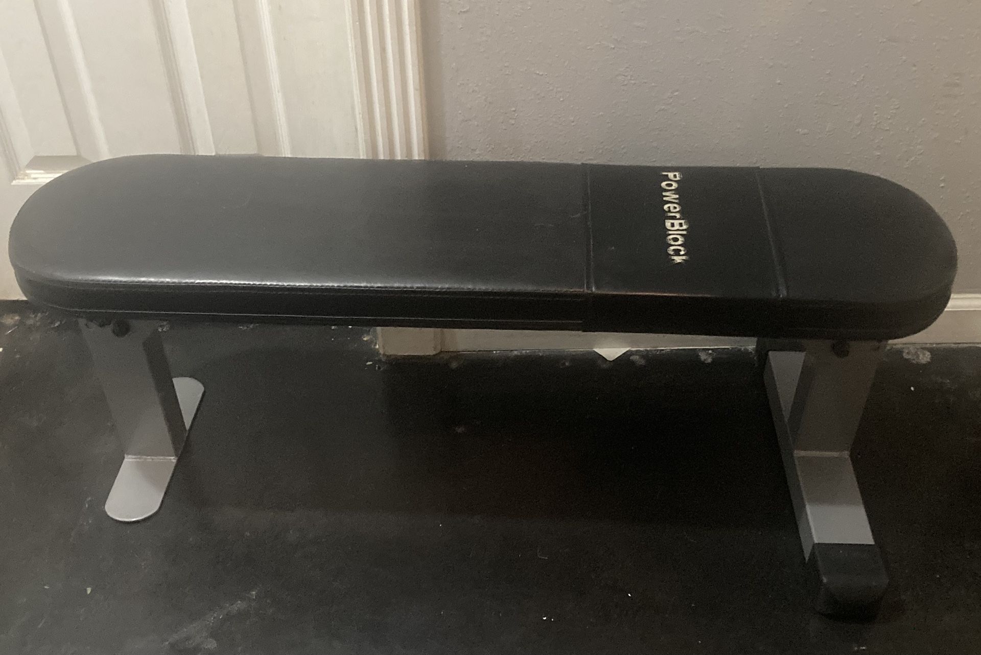 Powerblock travel weight bench - workout with dumbbells and more
