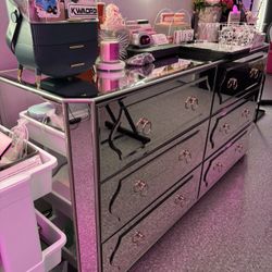 Mirrored Dresser