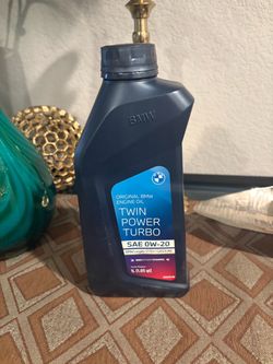 Original BMW oil 0W-20 full synthetic 5 quart available
