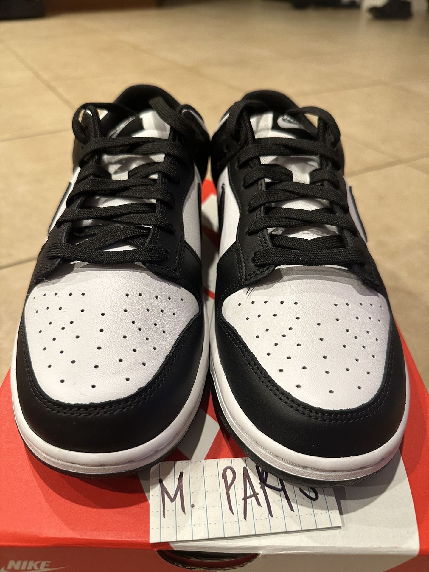 Nike Dunk Panda Low Sz 10.5