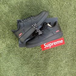 Black Air Force 1 Supreme Size 11 Men’s 