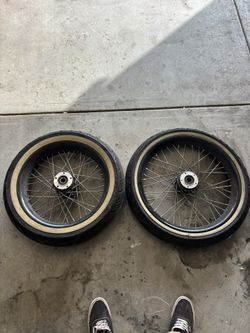 Harley Davidson Spoked Wheels 18” &21”