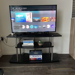 37 inch 3 Tier TV Stand for 32'' TV