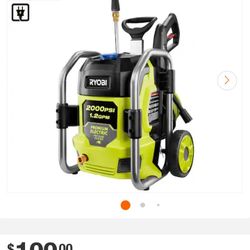 Ryobi Pressure Washer 2000 Psi