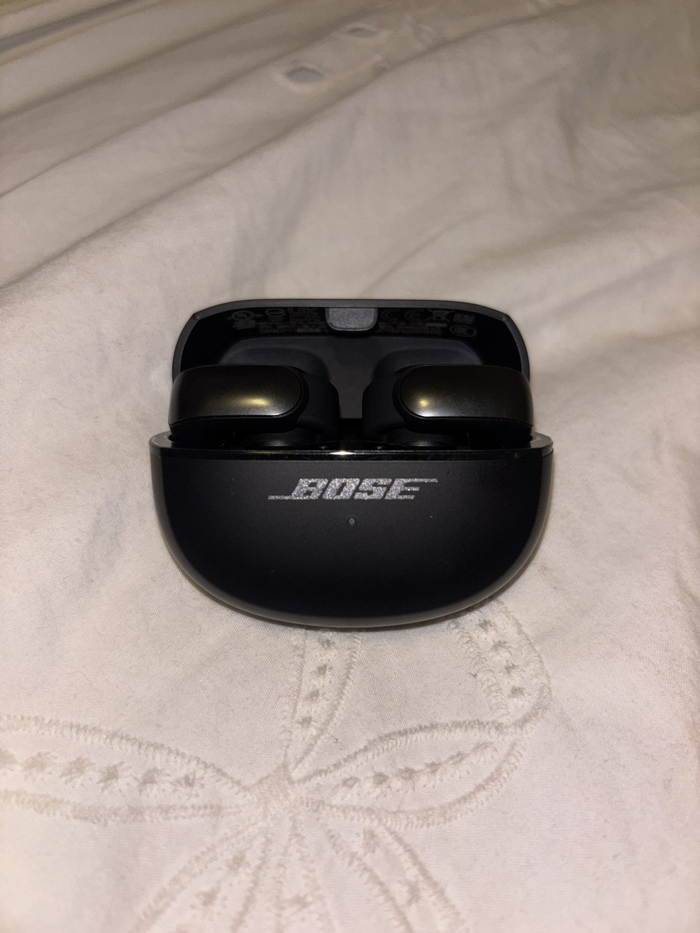 Bose Ultra Open-Ear True Wireless Bluetooth Open Earbuds - Black