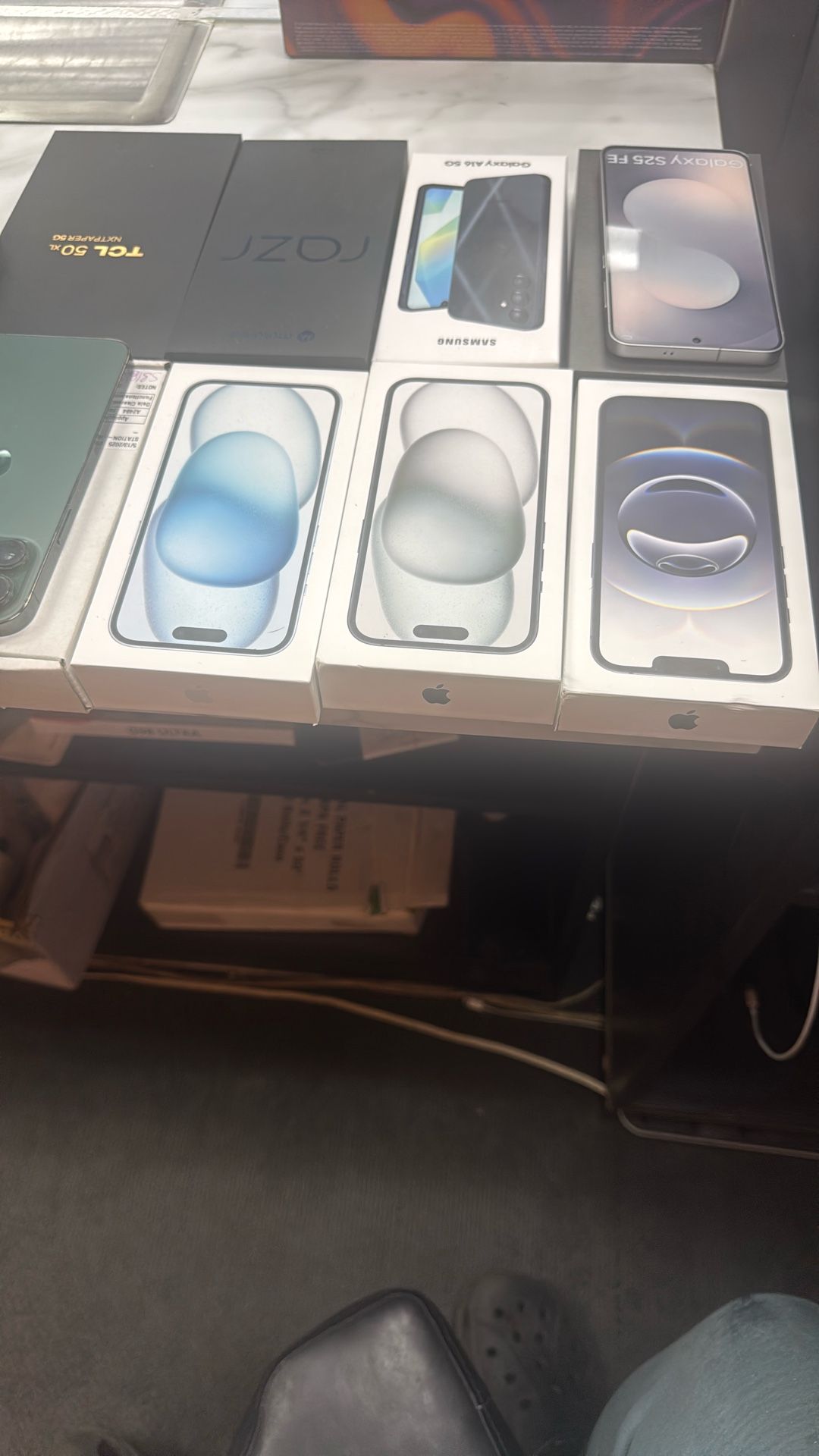 iPhone 16 E And iPhone 15 Brand New Sealed With Service