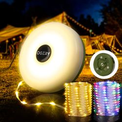 32.8FT Quick Storage 8 Modes Protable
Rechargeable Fairy Lights String