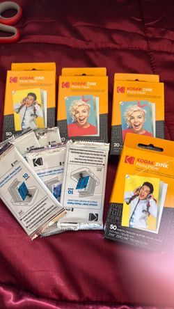 Kodak Zink Photo paper stickers 2X3”