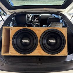 Subwoofers, Amplifiers, and 6x9 Speakers-Subwoofers Pairs are 10”and  one Single 12” & One  8”-Ask for Price-The Chrome Memphis Amplifier is Brand New