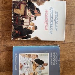 2 Norman Rockwell Large Books