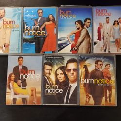 Burn Notice – Seasons 1–7 Complete DVD Set (Like New)