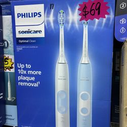 Philips Sonicare Optimal Clean HX6829/77 Rechargeable Toothbrush Set