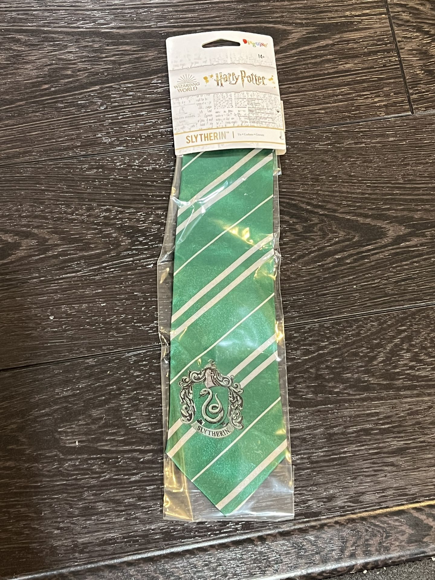 Hogwarts Slytherin House Tie Size Youth Harry Potter Series