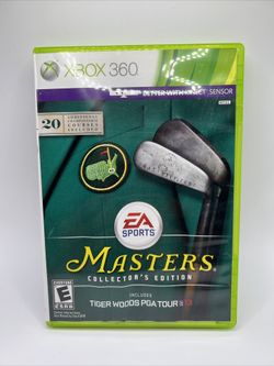 Tiger Woods PGA Tour 13, Masters Collector's Edition (Xbox 360) CIB, TESTED!