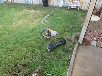 Vintage Kids Metal Tricycle