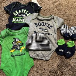 Seahawks Baby Set