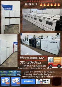 Appliance’s Washer’s Dryer’s Range’s Fridge’s Dishwasher’s  Hablamos Español📢📢🔥🔥🔥