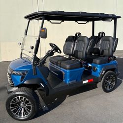 2027 Voyager Commander 4-Forward Non-Lifted 72-Volt Lithium Street Legal LSV NEV Golf Cart