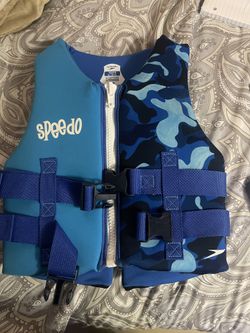 Speedo vest for youth 50-90 lbs
