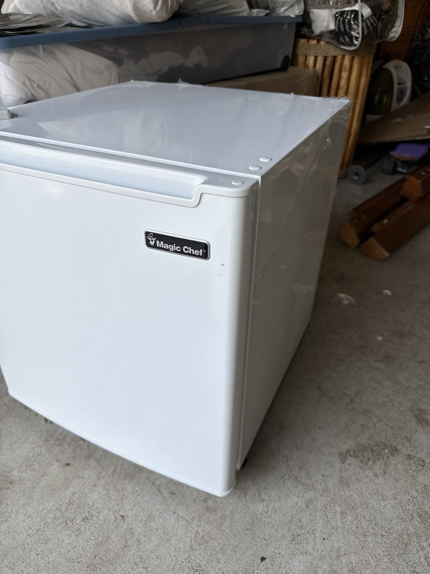 White Mini Fridge
