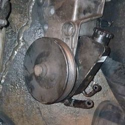 Power Steering Pump And Pulley 