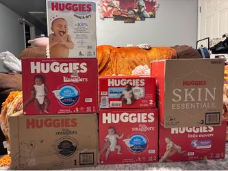 Huggies Baby Diapers OBO- Multiple Sizes (Size 1, 2, 3, 5) OBO
