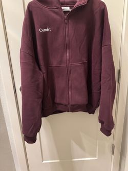 Comfort zip up hoodie