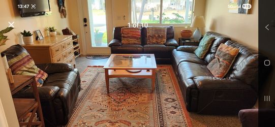 Reclining Living Room Set - Sofa + Armchair