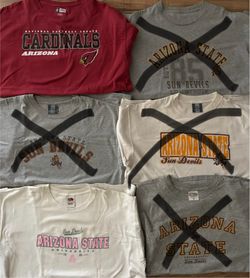 Arizona State University Sun Devils & Cardinals T-Shirt