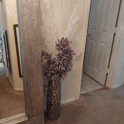 Z Gallerie Vase and Flowers 