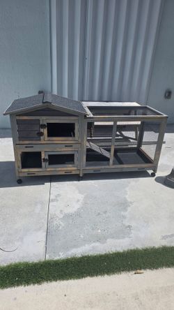 Bunny Pet Cage /  Haula de Conejo mascota