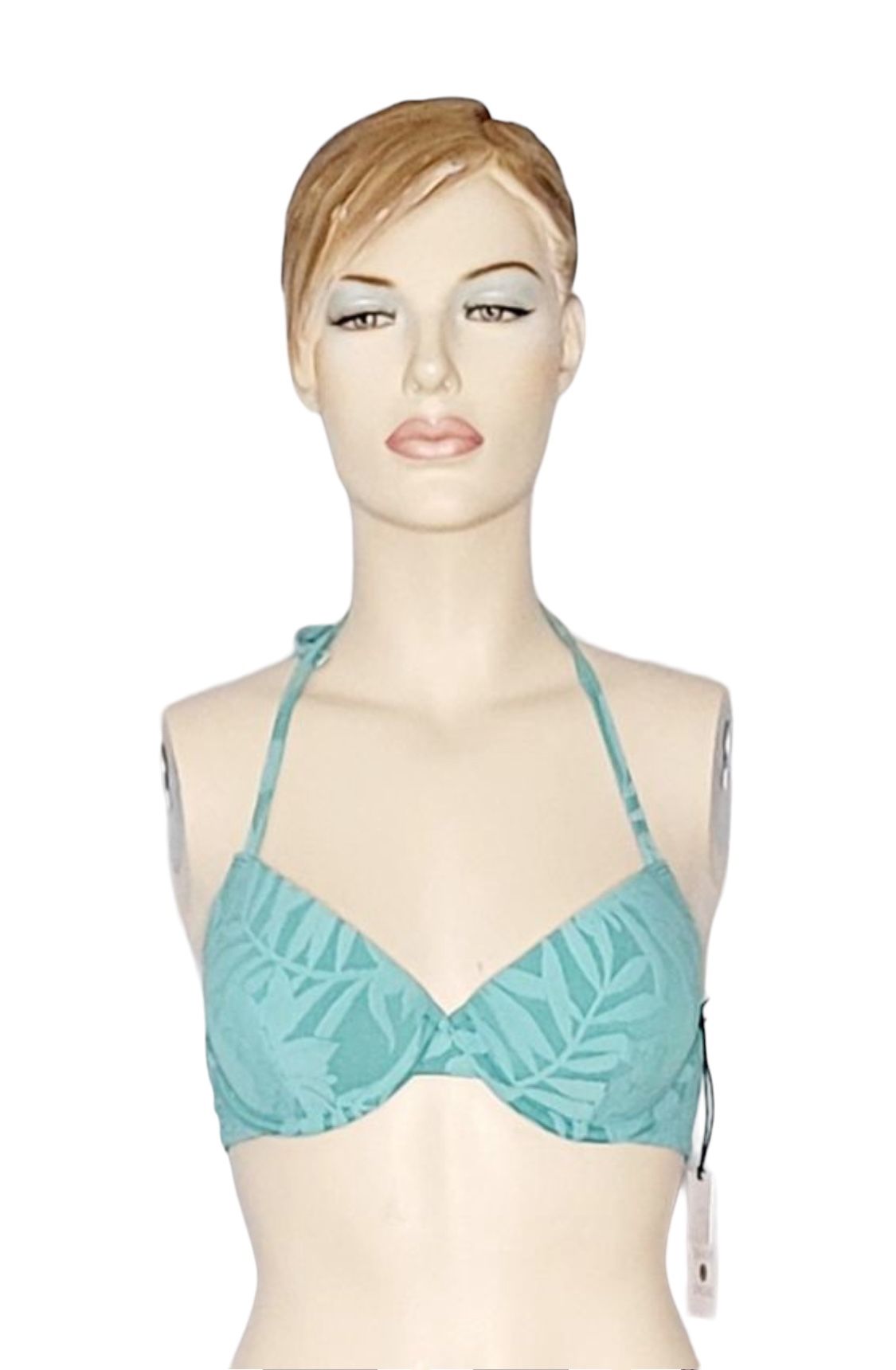 NWT shade & Shore Green Bikini Bra Size 36B