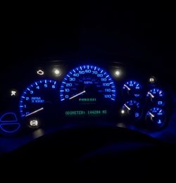 Silverado gauge cluster