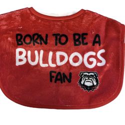 Georgia Bulldogs Baby Bib