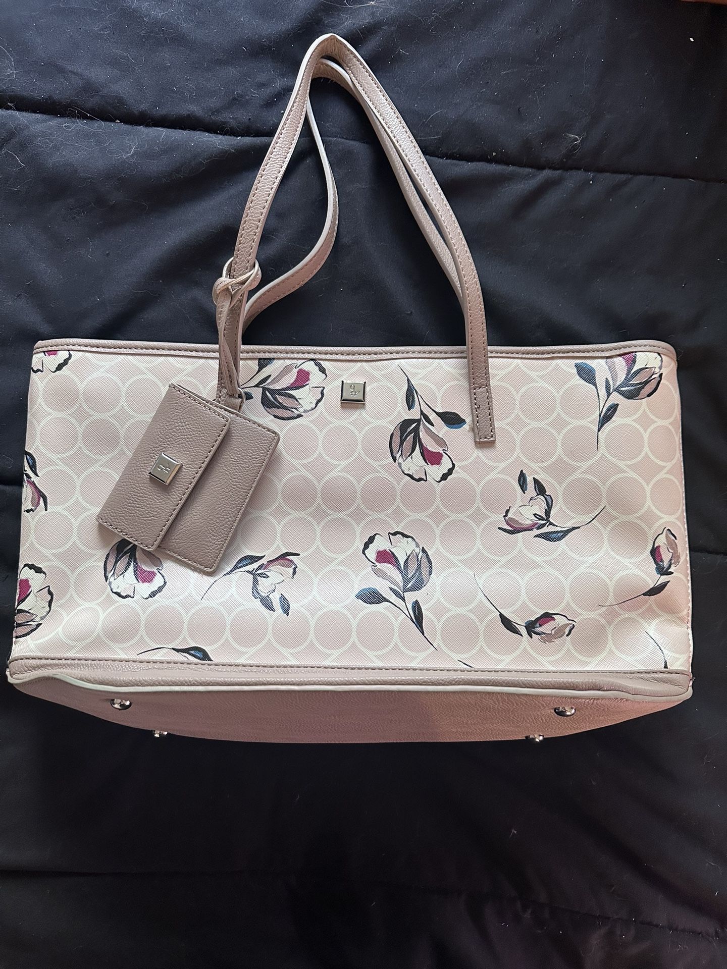 Nine West Floral Tote Bag