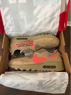 Nike Air Max 90 Off - White Size 11 New in Box Beige