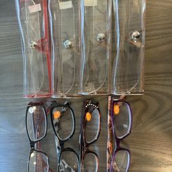 4 Pairs Ladies 175 Strength Readers/Magnifier Glasses 