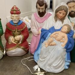 Blow Mold X’mas Decor