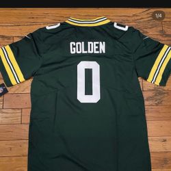 Green Green Bay Golden Jersey