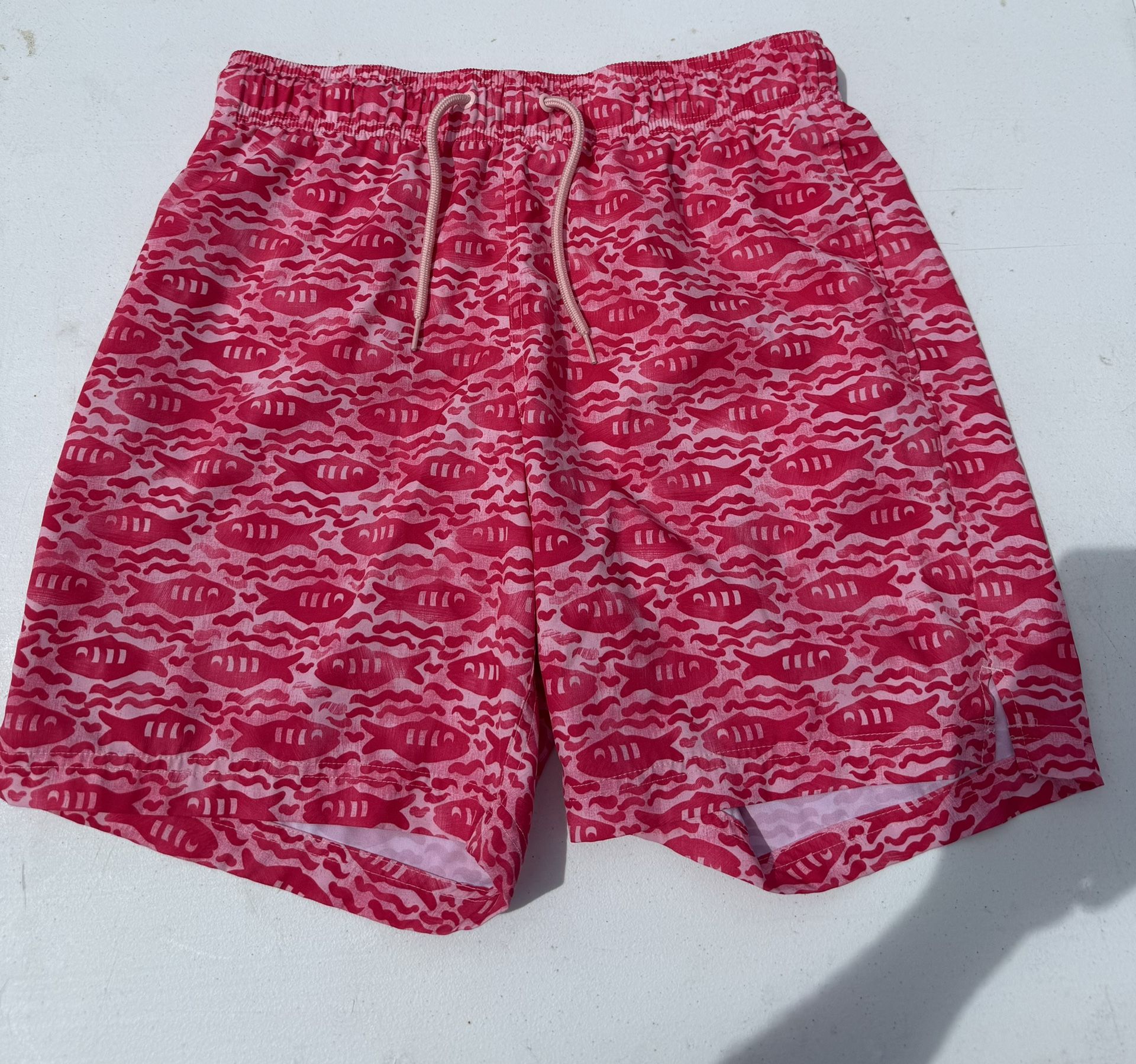 Pink Men’s Graphic Swim Shorts