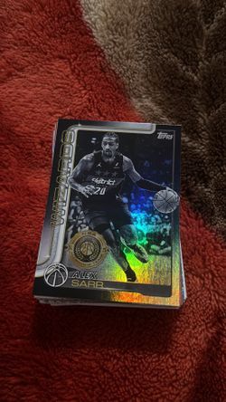 Basketball Blackout Shimmer Cards